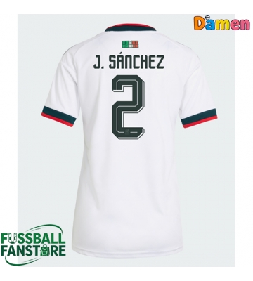 Mexiko Jorge Sanchez #2 Replik Auswärtstrikot Damen WM 2026 Kurzarm